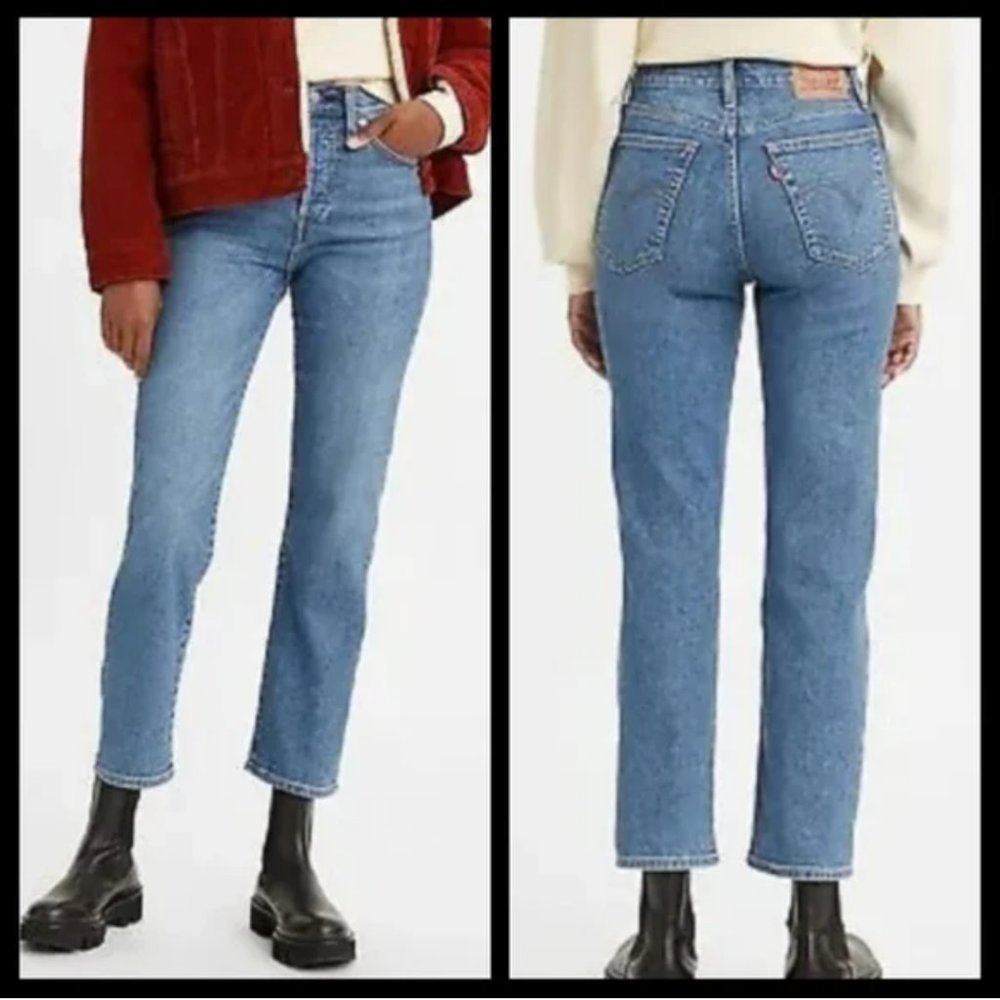Levi's High Rise Wedgie Jeans 32/28 EUC